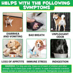 Probióticos para Perros con Enzimas Digestivas - 120 Masticables Sabor a Pato
