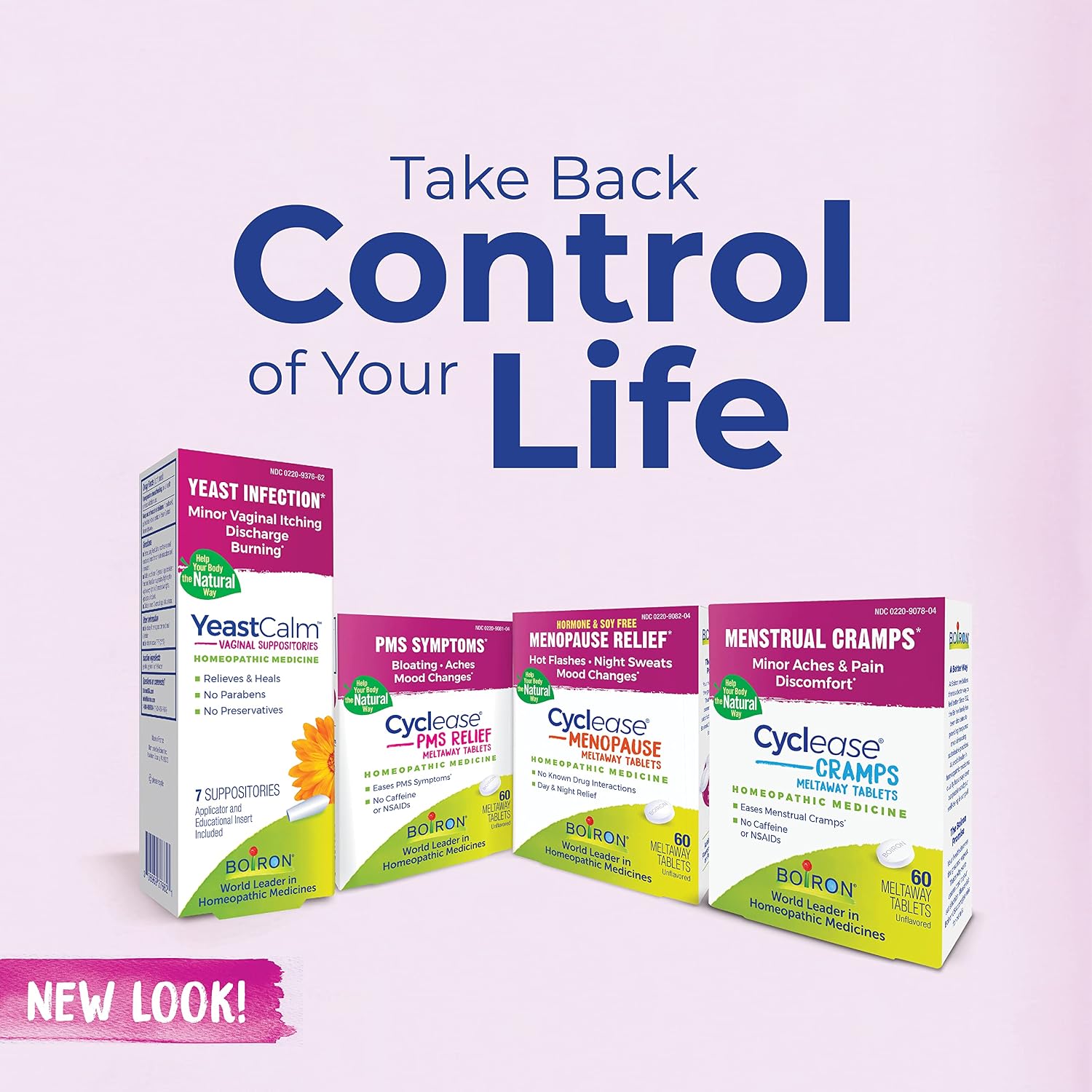 Boiron Cyclease PMS Relief Comprimidos para el Alivio de los Síntomas del Síndrome Premenstrual - 60 Unidades