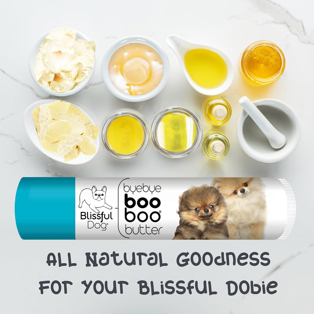 The Blissful Dog .15 oz Tube Pomeranian – Aceite de oliva: Nutre y protege. – Image 2