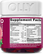 OLLY Multivitamínico para Mujeres en Gominolas, Sabor a Bayas, 90 Gominolas (45 Días)