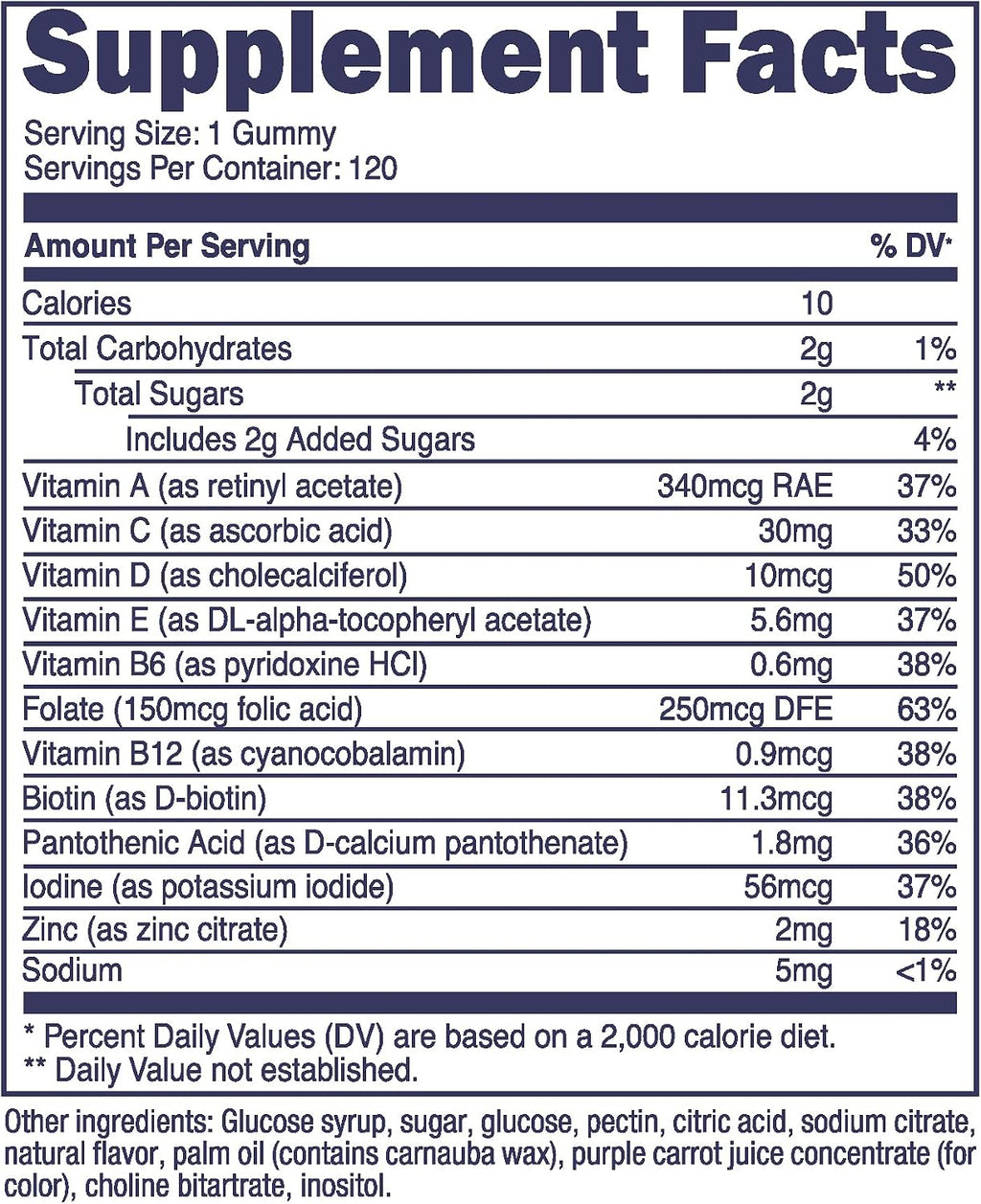 Nutricost Gomitas Multivitamínicas para Niños - 120 Gomitas Sabor Frutos Rojos - Sin Gluten, No-GMO, Vegetariano