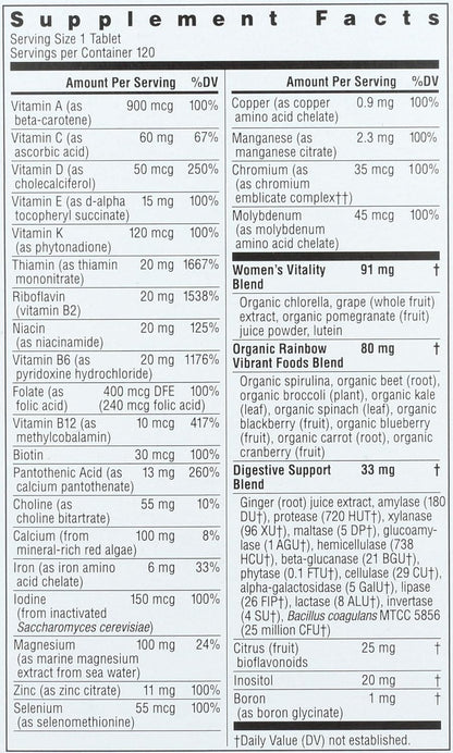 Rainbow Light Multivitamínico para Mujeres – Fácil digestión: El formato en polvo es suave para el estómago y – Image 3