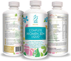 ACTIF Liquid Daily Multivitamin for Women Age 30+ with 40+ Advanced Factors – Non GMO, Made in USA, 32oz