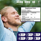 Lucid Blu Cápsulas de Azul de Metileno 10mg con Vitamina C - 99,99% Pureza USP