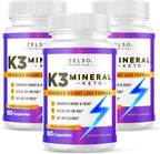 ZELSO K3 Mineral Cápsulas para Pérdida de Peso – Pack de 2 (120 Cápsulas)