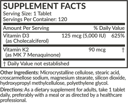 Futurebiotics Vitamina K2 con D3, 2 en 1, – Salud cardiovascular: La vitamina K2 activa la proteína MGP (Matrix – Image 7