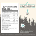 Mountain Peak Adrenal B Complex — Apoyo para el Cortisol con Ashwagandha, Vitaminas B6, B12 y C — Suplemento para el Sistema Endocrino y Nervioso (90 Cápsulas Vegetales)