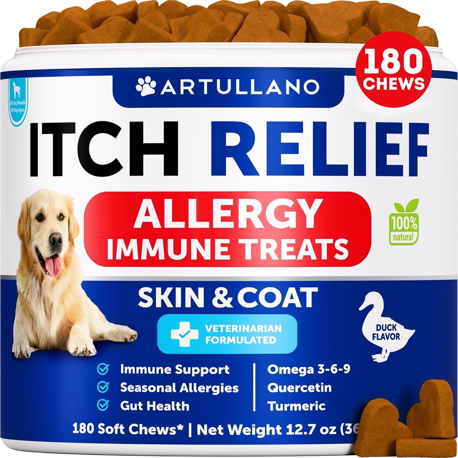 Omega 3 Fish Oil for Dogs - Aceite de Pescado para Perros con EPA y DHA - 236 ml