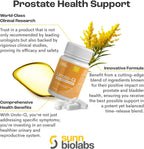 Urolo-Q Extra-Strength Prostate Support - Fórmula de Liberación Prolongada con Extracto de Polen - 60 Comprimidos