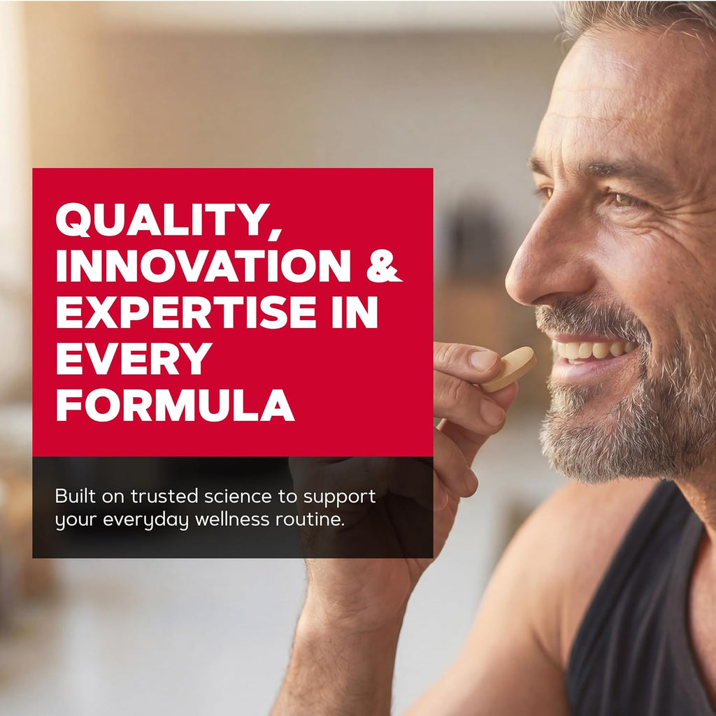 GNC Mega Men 50 Plus Multivitamínico para Hombres, Salud Cardíaca y Prostática, Vitaminas B, Saw Palmetto, Vitamina D-3, 60 Comprimidos
