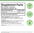 Pregnenolona 100 mg por dosis (Convertido a progesterona) - Probado por terceros - 120 Cápsulas (50 mg por cápsula) No transgénico - Double Wood