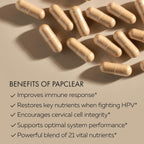 PAPCLEAR – Suplemento Inmunitario Avanzado con 21 Vitaminas y Nutrientes, 90 Cápsulas