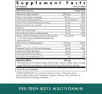 Michael's Health Multivitamínico Diario para Chicos Pre-Adolescentes - 60 Comprimidos Vegetarianos - Con Mezcla Herbolaria Masculina - Kosher