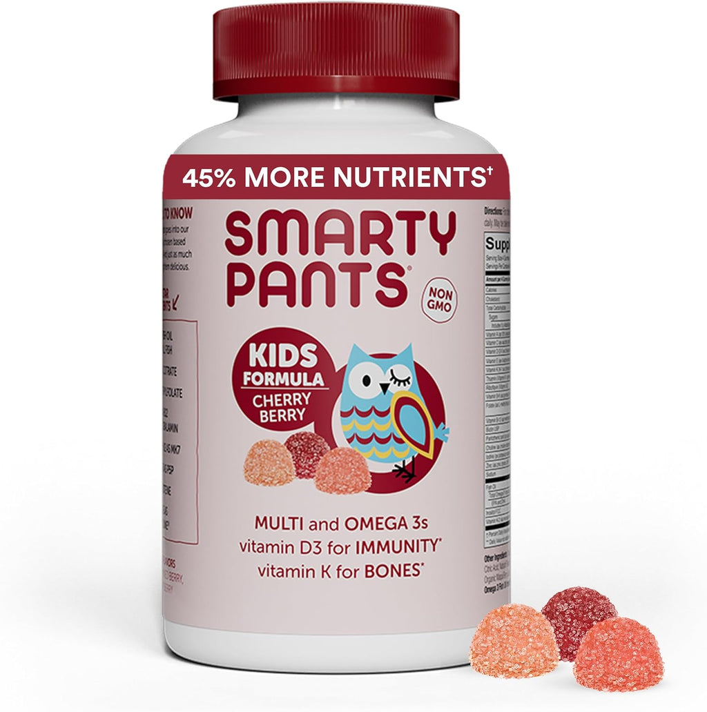 SmartyPants Gomitas Multivitamínicas para Niños - 120 Gomitas (30 Días)