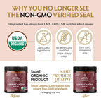 TRIBE ORGANICS Ashwagandha KSM-66 600 mg - Extracto de raíz orgánico - 120 cápsulas
