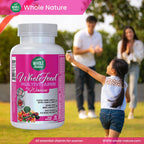 Whole Food Multivitamin for Women - Multivitamínico para Mujeres con Folato, B12, Probióticos y Omega - 90 Cápsulas