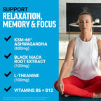 Force Factor Amazing Ashwa, KSM-66 Ashwagandha Suplemento para el Estrés, Enfoque, Memoria, Apoyo Inmunitario, con Vitaminas, Minerales y Antioxidantes, 360 Comprimidos (Paquete de 3)