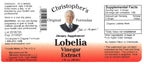 Extracto de Lobelia en Vinagre - Dr. Christopher, 1 oz (30 ml)