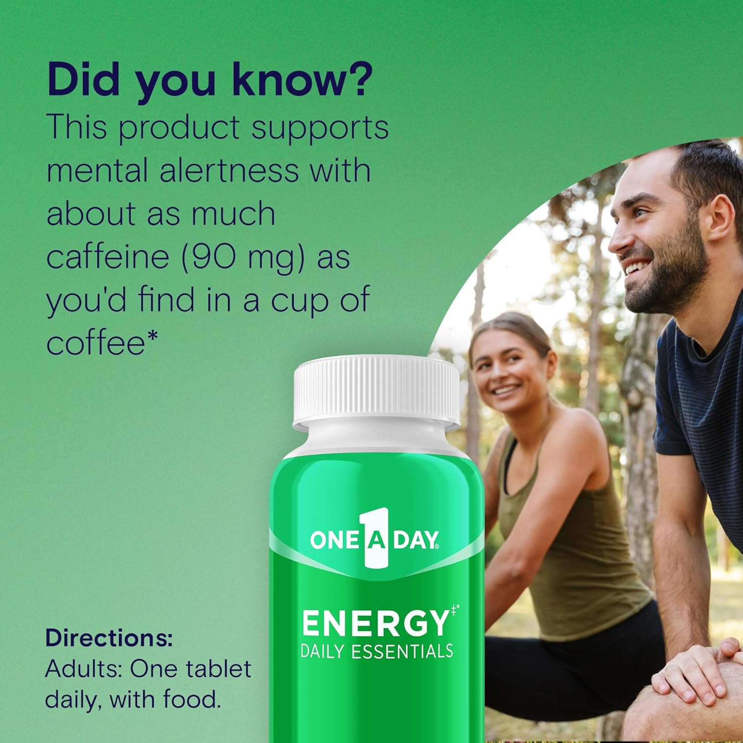 One A Day Energy Multivitamínico Diario, 120 Comprimidos
