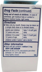 Colace Clear Docusate Sodium Stool Softener 50mg, 28 Capsules Per Box (Pack of 3)