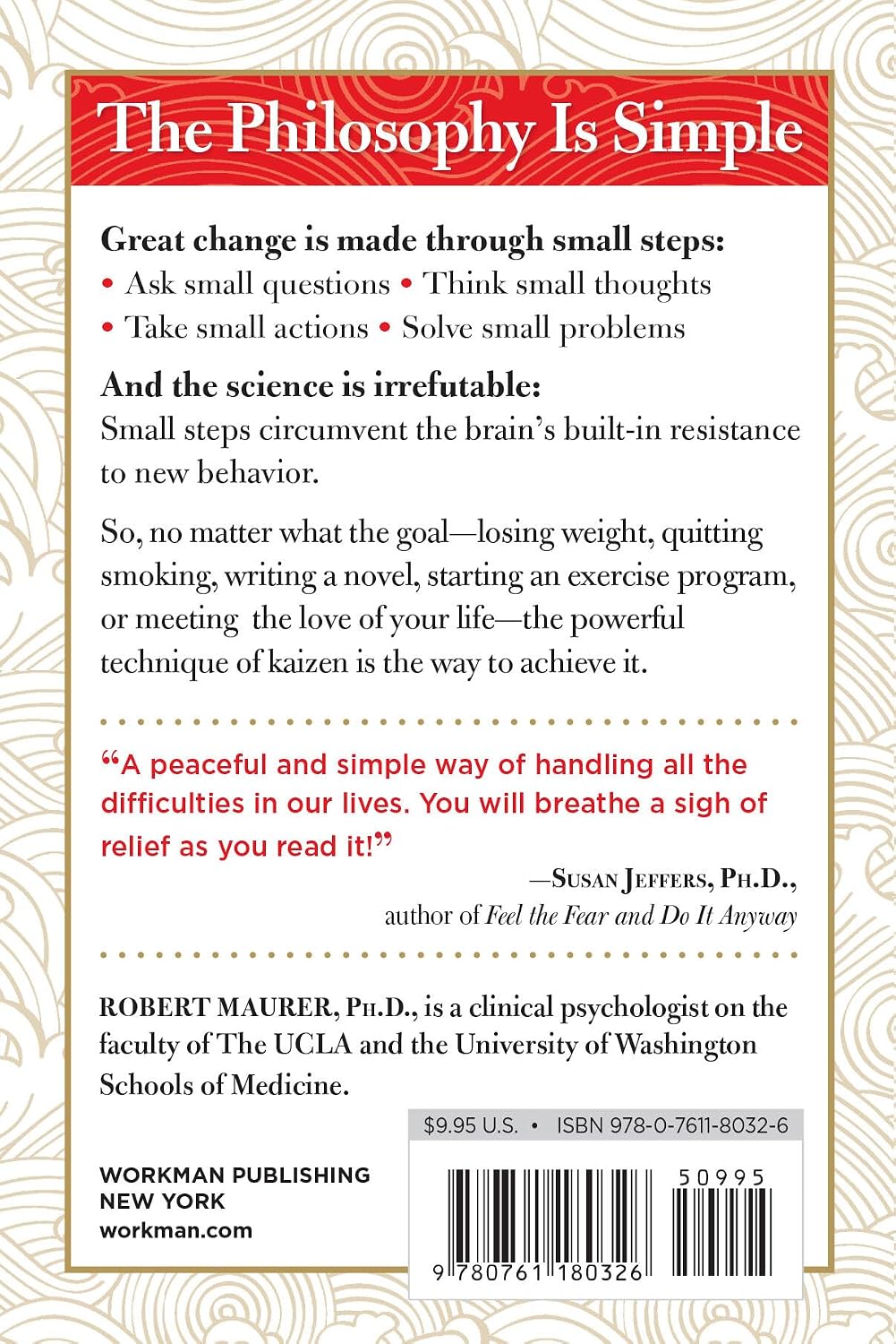 One Small Step Can Change Your Life: The Kaizen Way