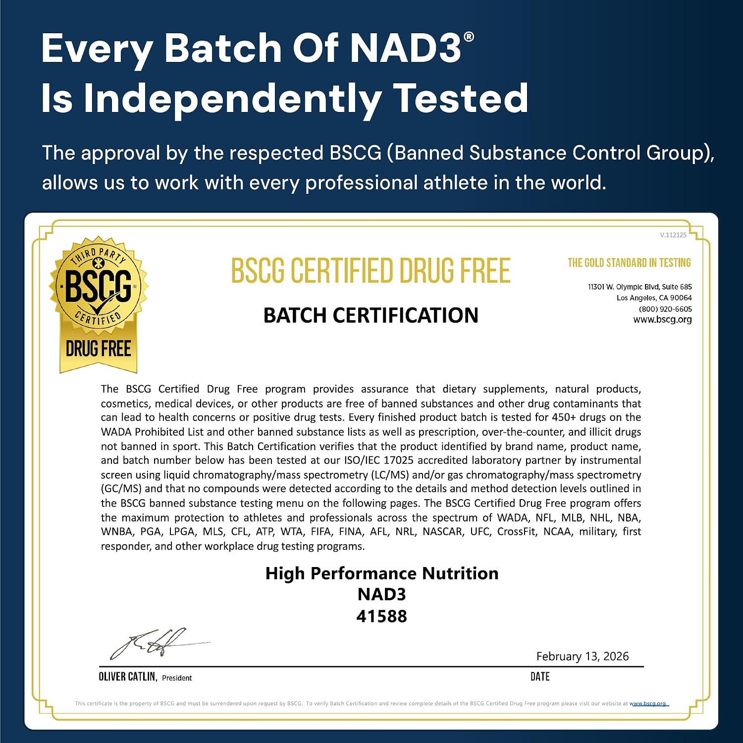 HPN NAD3 Clinical - Potenciador de NAD+ para Salud Celular y Energía Natural, 120 Cápsulas