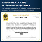 HPN NAD3 Clinical NAD+ Booster - Potenciador de NAD+ para Salud Celular y Energía Natural