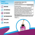 Multivitamínico Líquido 21 en 1 para Perros y Gatos con Glucosamina y Arándano Rojo – Apoyo para Tracto Urinario, Articulaciones, Piel y Pelaje (60 ml)