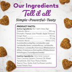 Dr. Harvey's Masticables Probióticos Digestivos para Perros, 9 Probióticos, Sabor a Mantequilla de Cacahuete (90 Masticables)