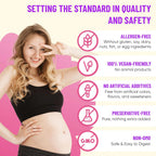 Mama's Select Vitaminas Prenatales – Sin Alérgenos, MTHFR Friendly, Folato Metilado, 1 Vez al Día, Vegano