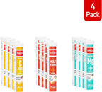 Pack Variado Efervescente con Vitamina C 1000mg, Magnesio + Complejo B, Multivitamínico + Biotina - 12 Tubos, 240 Comprimidos