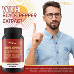 Nerve Support Nervogen Pro Max - Fórmula Premium para la Salud Nerviosa con Vitamina C, D y Cúrcuma