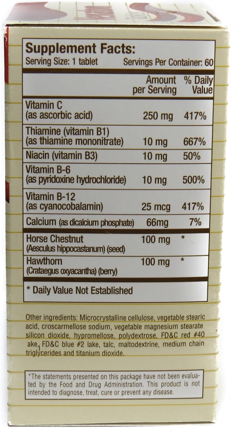 Leg Health Food Supplement - 60 Tablets