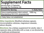 Bronson Cissus Quadrangularis Extract 1000 mg, 120 Cápsulas Vegetarianas