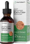 Horbäach Extracto de Uña de Gato en Gotas | 60 ml | Sin Alcohol | Vegano | No GMO