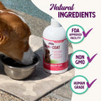 Health Extension Suplemento de Piel y Pelaje con Omega 3 y 6 para Perros, 16 oz