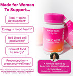 Pink Stork Ácido Fólico 400 mcg – 30 Cápsulas Vegetarianas