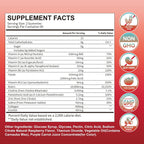 Hurdilen Biotina Colágeno Gummies 10000mcg - 90 Gominolas para Cabello, Piel y Uñas