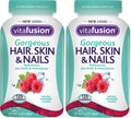 Vitafusion Multivitamínico para Cabello, Piel y Uñas, 135 Gominolas (Pack de 2)