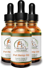Valerio Pets Aceite de Cáñamo para Perros y Gatos - 1 Oz