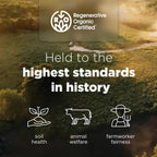Ancient Nutrition Probióticos Extra Fuertes 50 Mil Millones de UFC, Certificado Orgánico Regenerativo, 60 Cápsulas