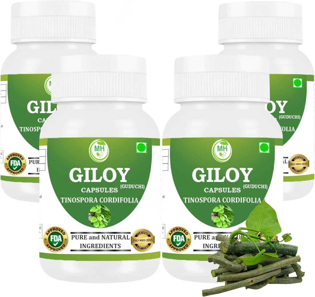 Morsan's Giloy (Tinospora Cordifolia) Cápsulas - 60 cápsulas de 500 mg