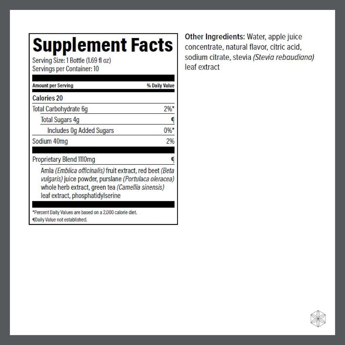 Isagenix Nootropic Elixir - Complemento – Amla (grosella espinosa india) : Conocida por su alto contenido en – Image 2