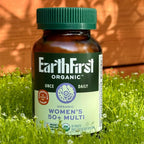 EarthFirst Organic Multivitamínico Diario para Mujeres 50+ 60 Comprimidos