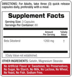 FITO MEDIC'S Lab Beta-sitosterol 1200 mg | 240 Cápsulas | Esteroles Vegetales