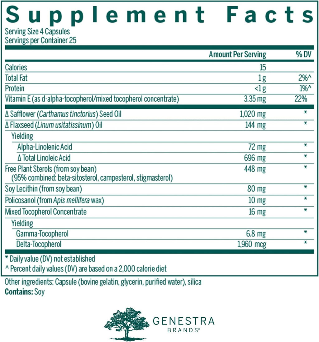 Genestra Brands Biotone EFA | Suplemento de Ácidos Grasos Esenciales | 100 Cápsulas