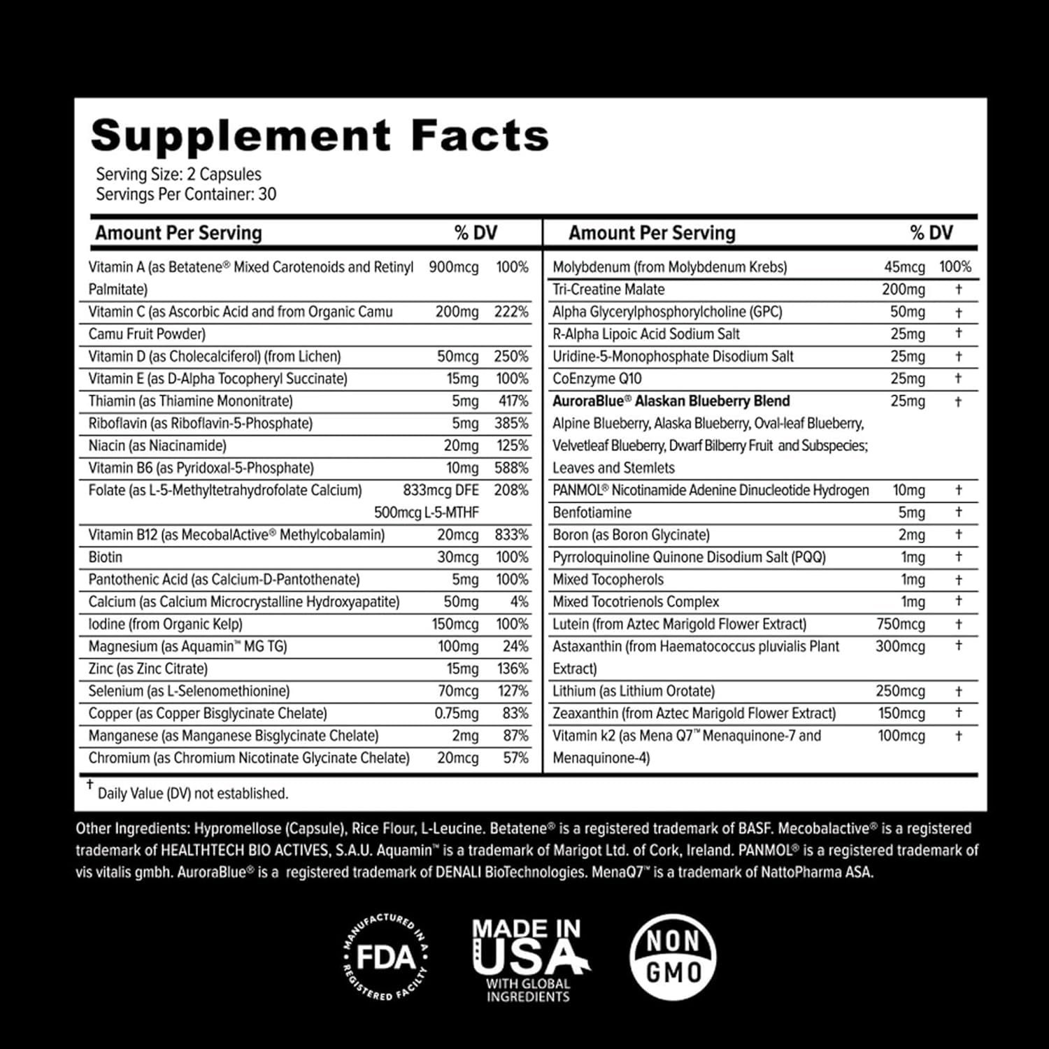 Primitive Scientific Multivitamínico Diario Completo - 60 Cápsulas