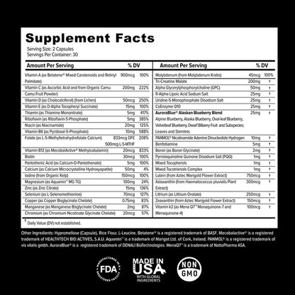 Primitive Scientific Multivitamínico Diario – Magnesio : contribuye a la función muscular y nerviosa normal. – Image 6