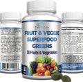 Fruit and Veggie Superfood Greens - 28 Frutas y Verduras Concentradas - 60 Comprimidos