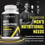Multivitamínico Diario para Hombres con Saw Palmetto, Luteína y Licopeno - 60 Cápsulas